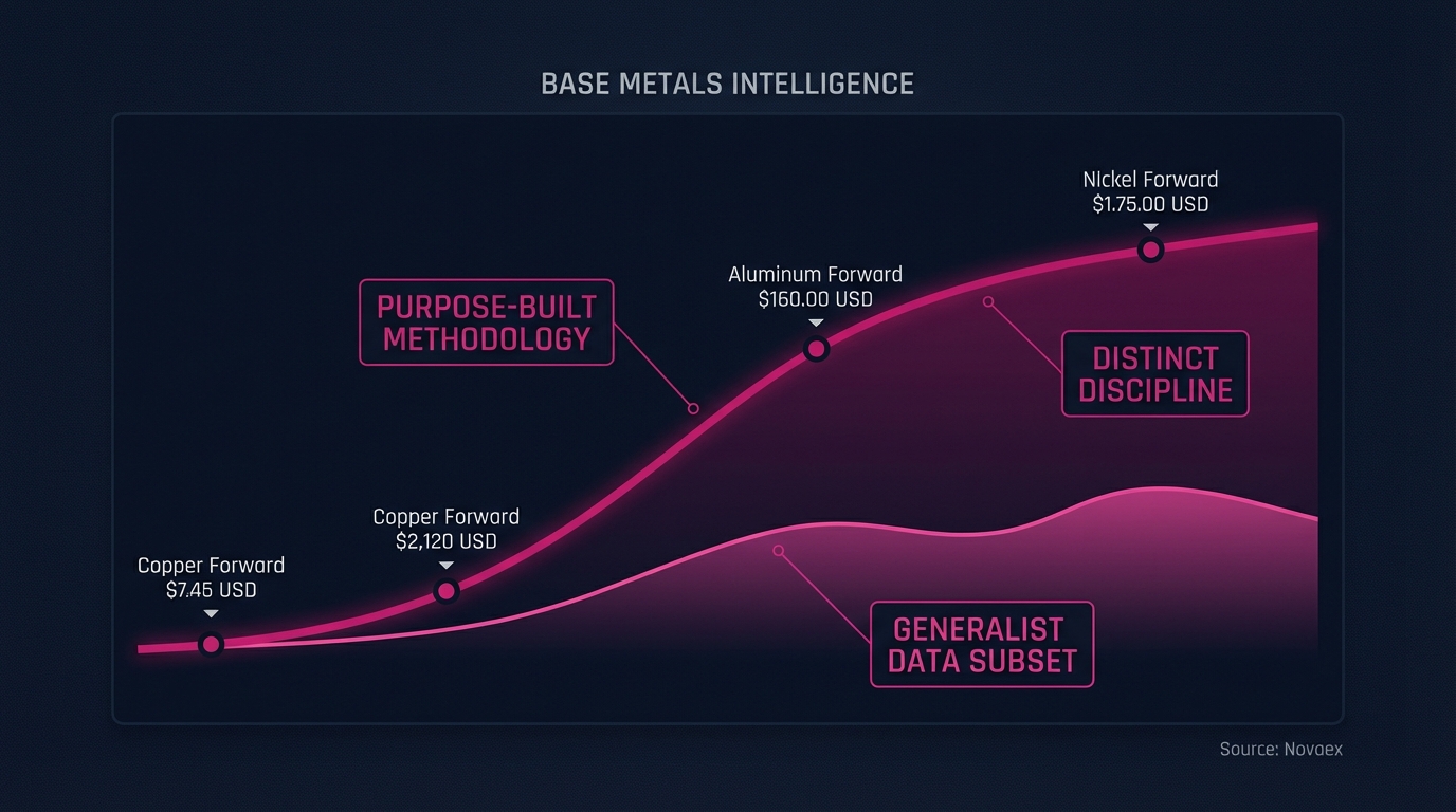 Base Metals Intelligence Is Not a Commodities Data Subset