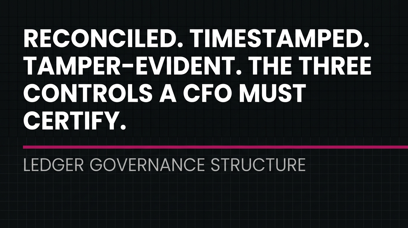 CFO Audit Controls for Commodity Trading Positions
