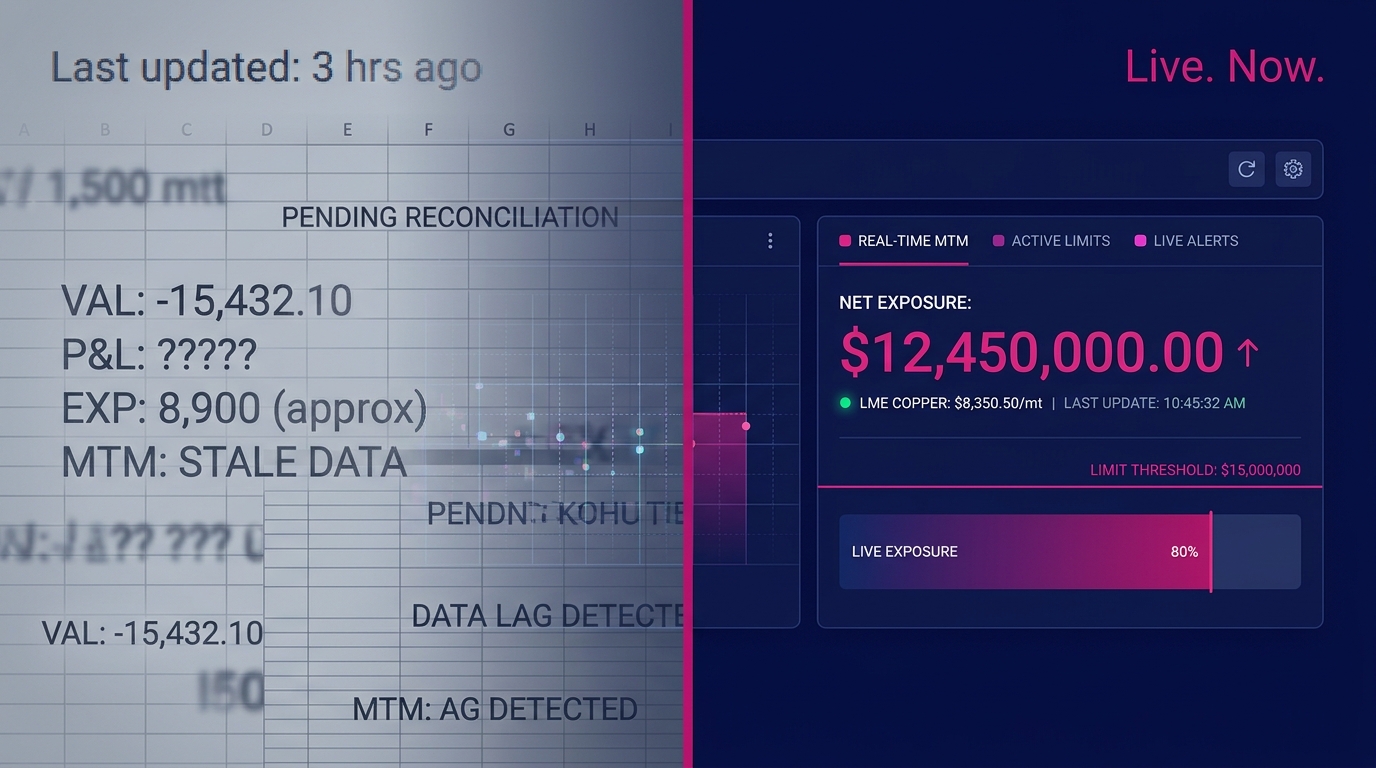 Intraday Position Limits Only Work With Real-Time MTM
