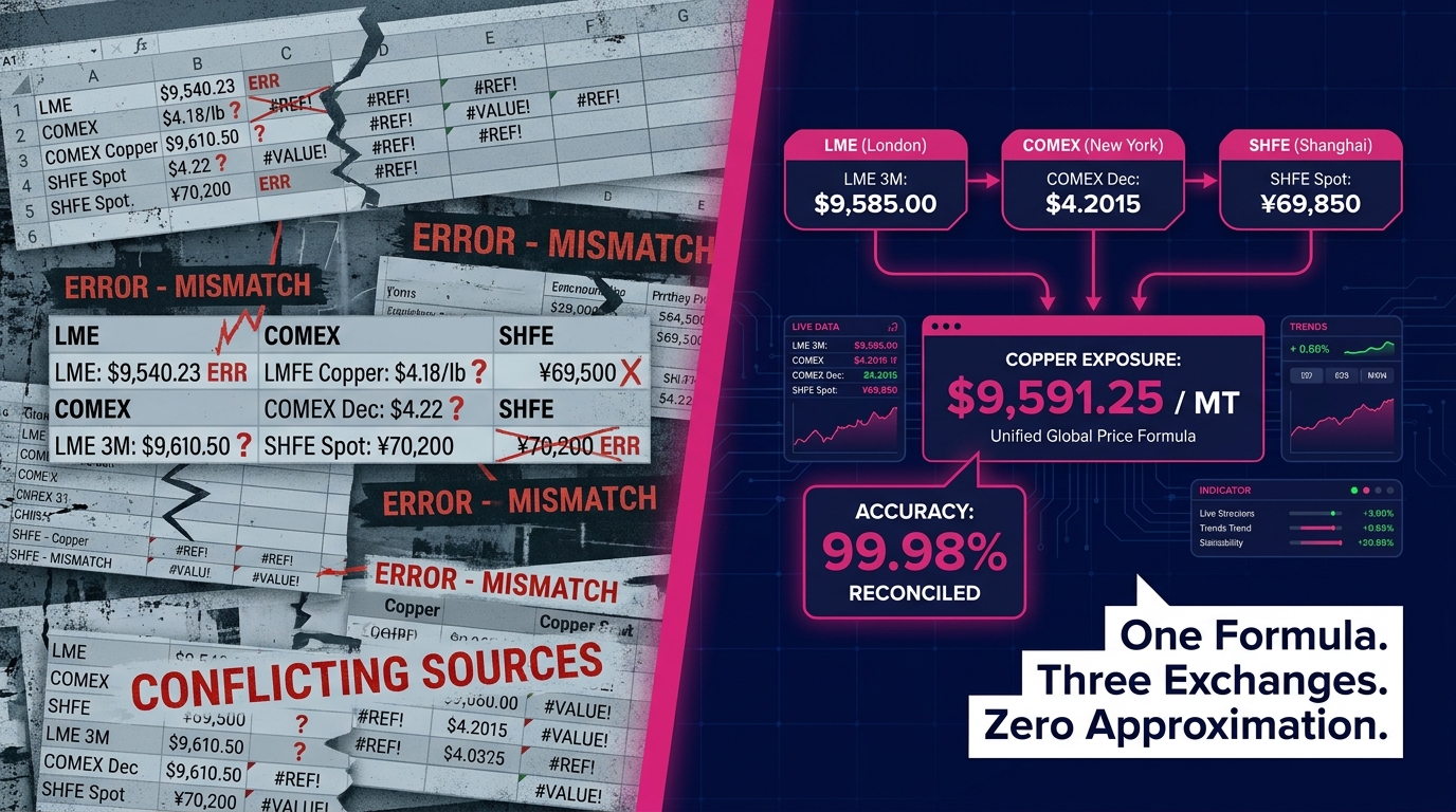 LME, COMEX, SHFE: Why Breadth-First Pricing Engines Fail