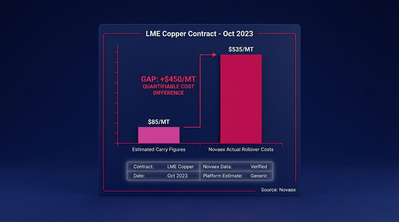 LME Copper Rollover Cost: The $15/MT Platform Shortfall